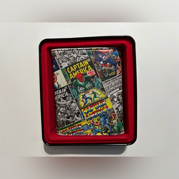 SPIDER MAN/ Captain America Tri-fold MARVEL Wallet - Picture 4 of 6